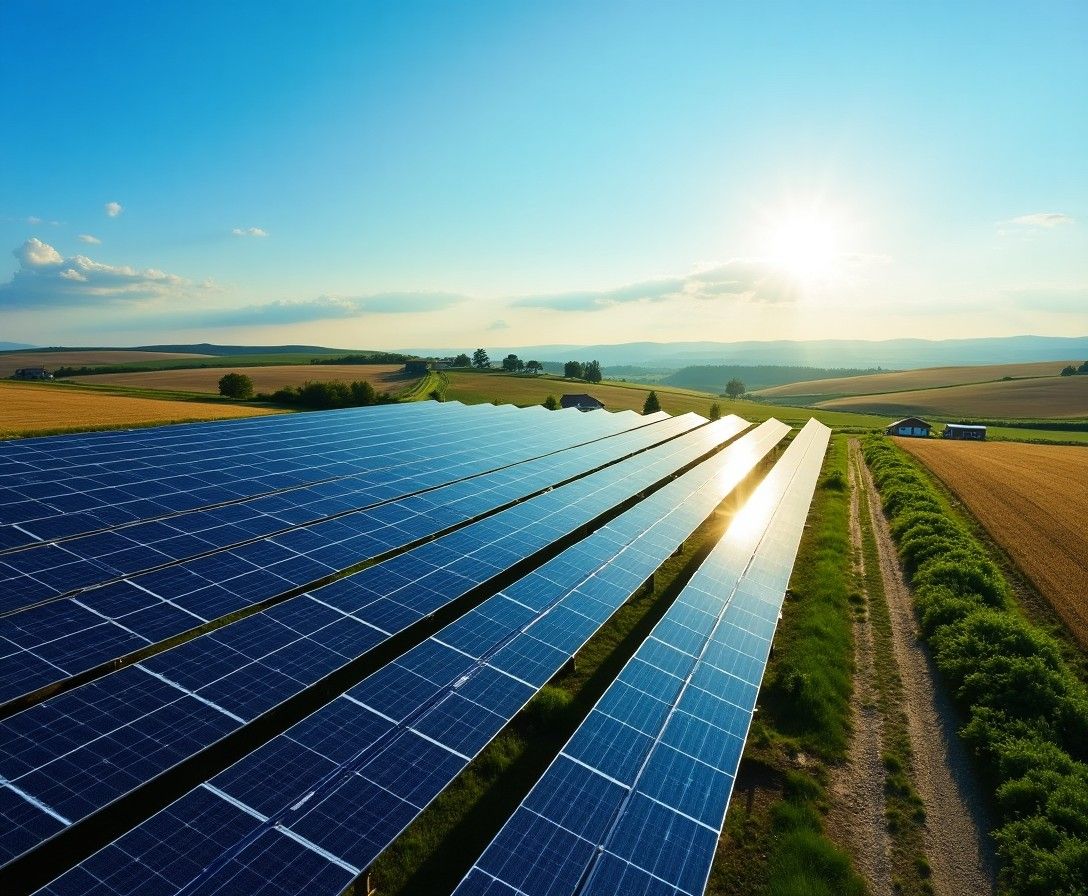 Vibe Infra Power Solar Contractor Team at Site