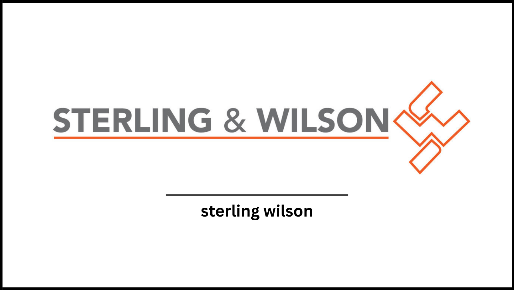 Sterling Wilson